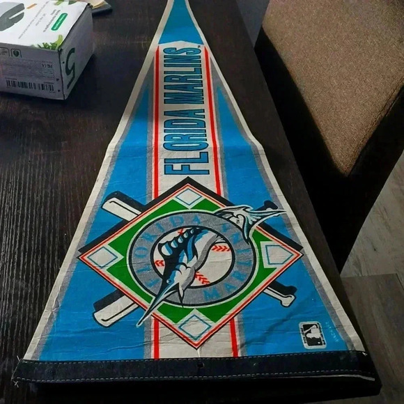 1997 Florida Marlins banner..original..collection choice 29x12" - Picture 1 of 5